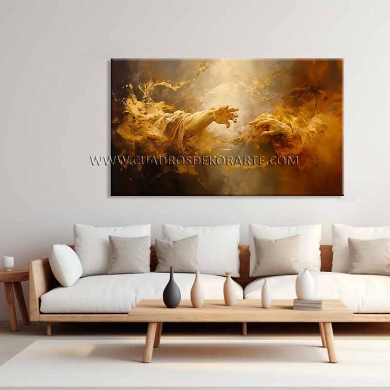 cuadros como punto focal en la decoración de interiores