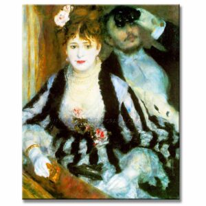 El Palco de Pierre-Auguste Renoir reproducción pintada a mano en óleo en medida de 120x95cm.