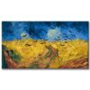 TRIGAL CON CUERVOS de Vincent Van Gogh Reproducción Pintada a Mano en Oleo o Acrílico