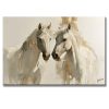 cuadros de caballos pintado a mano en acrílico en medida de 120x80cm.
