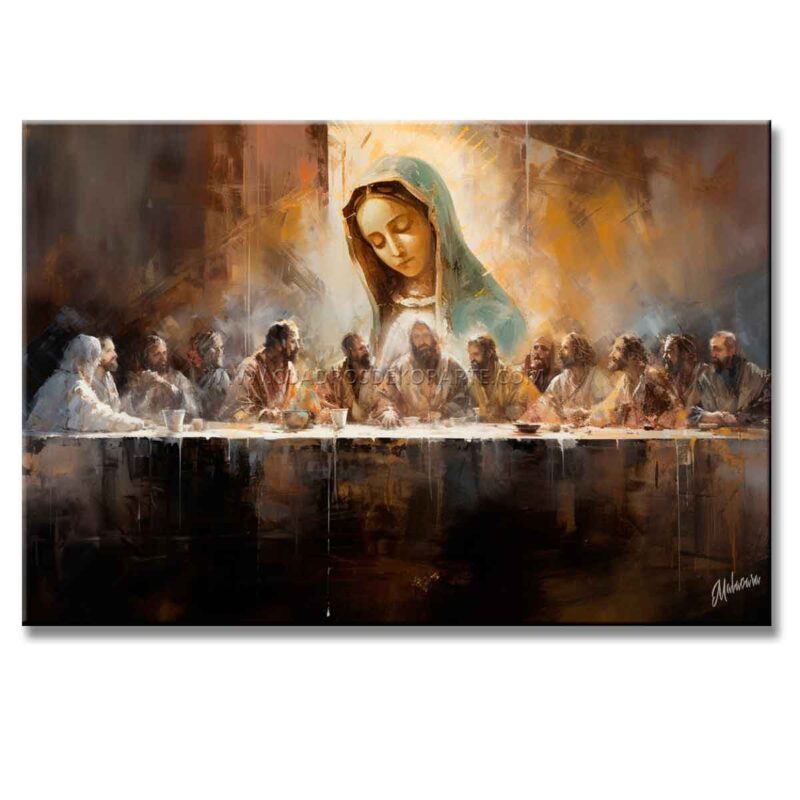 Cuadro Última Cena Moderno - Imagen 2