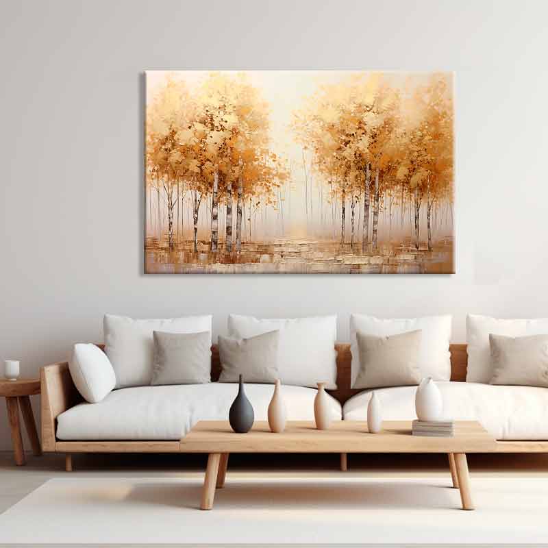 cuadros decorativos para salas estilo moderno pintados a mano